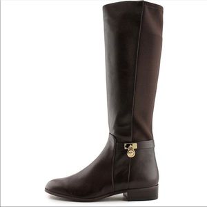 Michael Kors Hamilton Tall Riding Boot Brown 7 NWT
